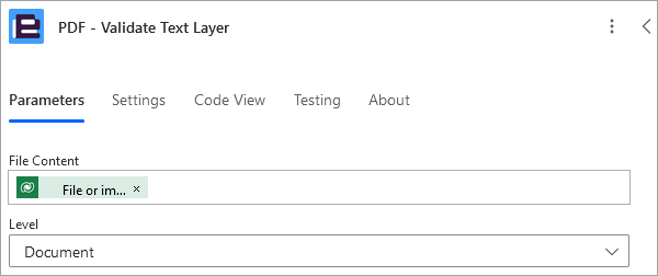 PDF - Validate Text Layer – Encodian Customer Help